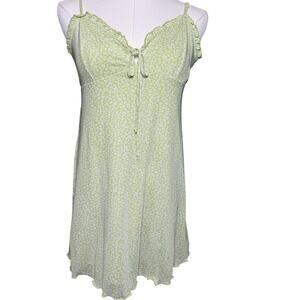AE American Eagle Babydoll Mini Mesh Dress MEDIUM
